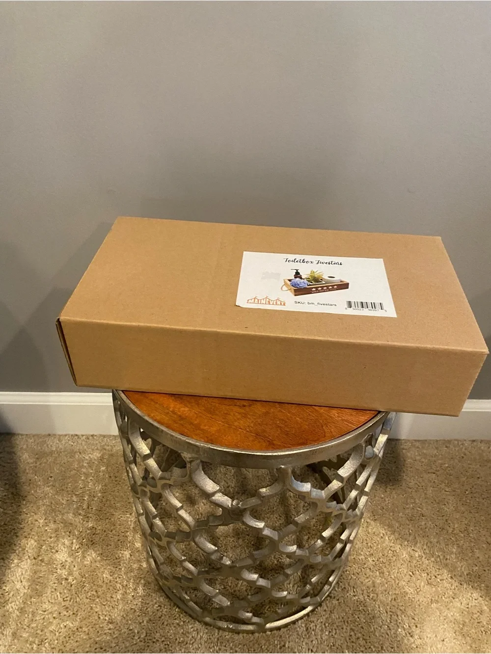 Double Sided Bathroom Tray